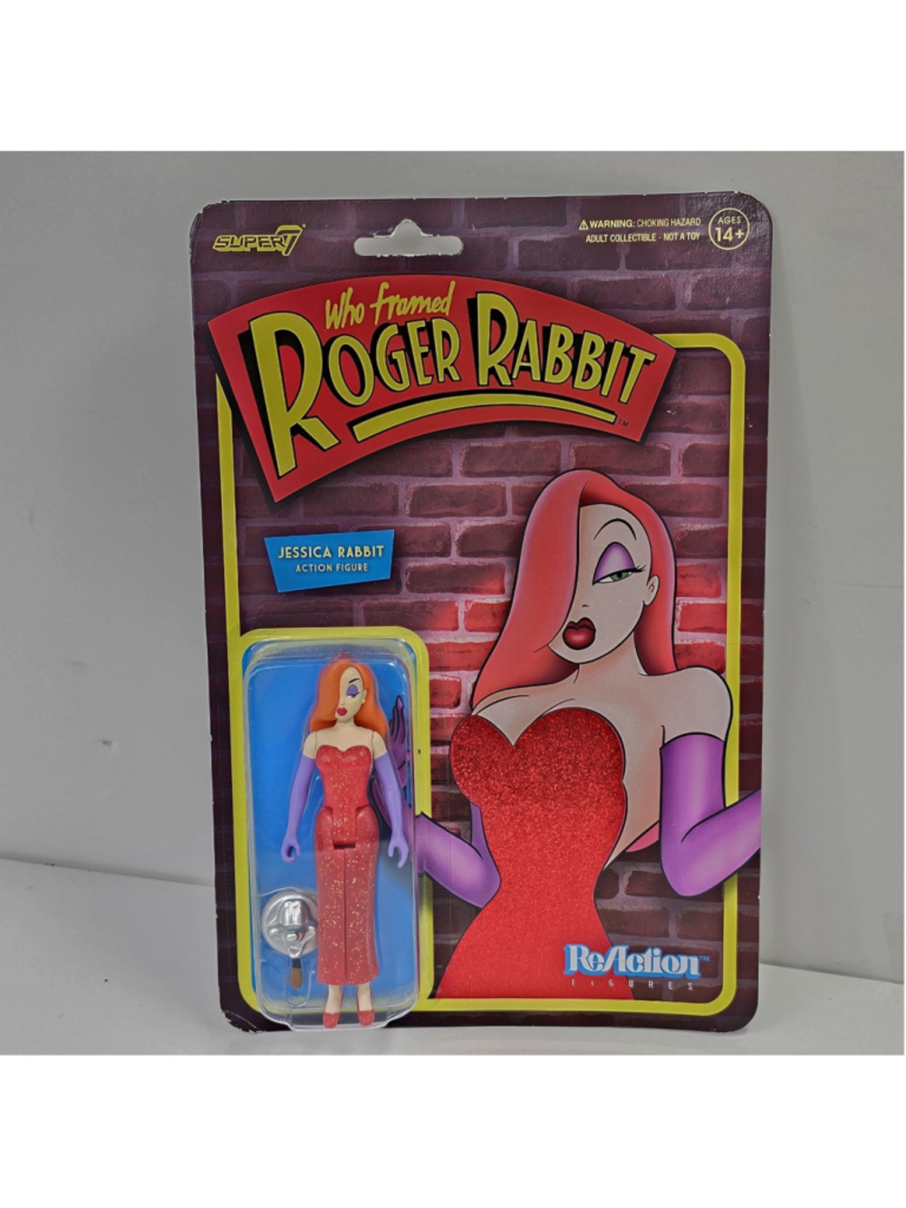 SEALED Who Framed Roger Rabbit Jessica 3.75" ReAction Figure Funko Super7 NEW